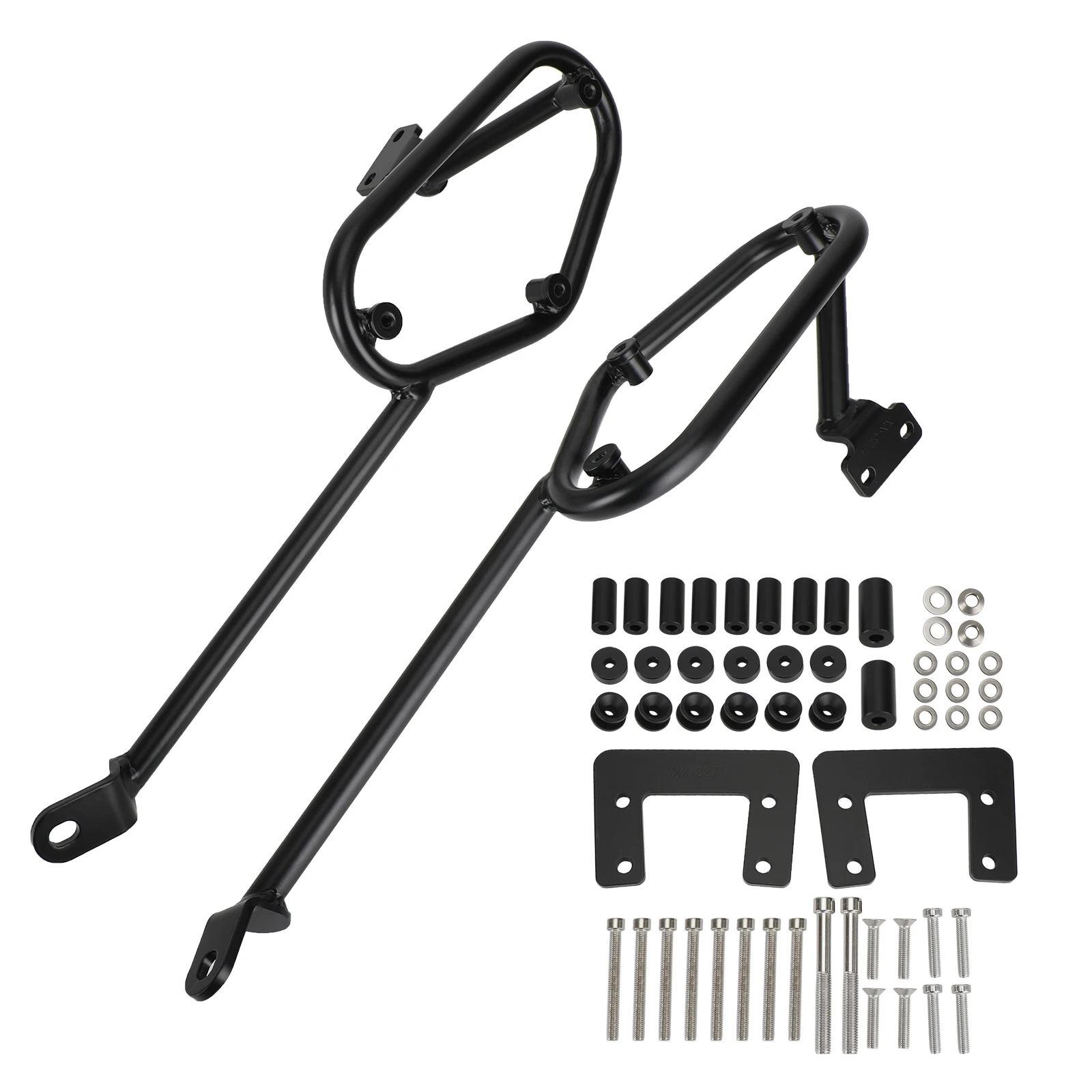 

Боковая Сумка-седло Areyourshop, монтажный кронштейн, черный, подходит для Yamaha Mt-07 18-22 19 20 2021