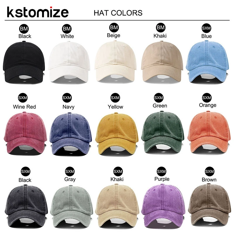Black Cap Solid Color Unisex Cotton Plain Baseball Cap Women Dad Hat For Men Adjustable baseball cap