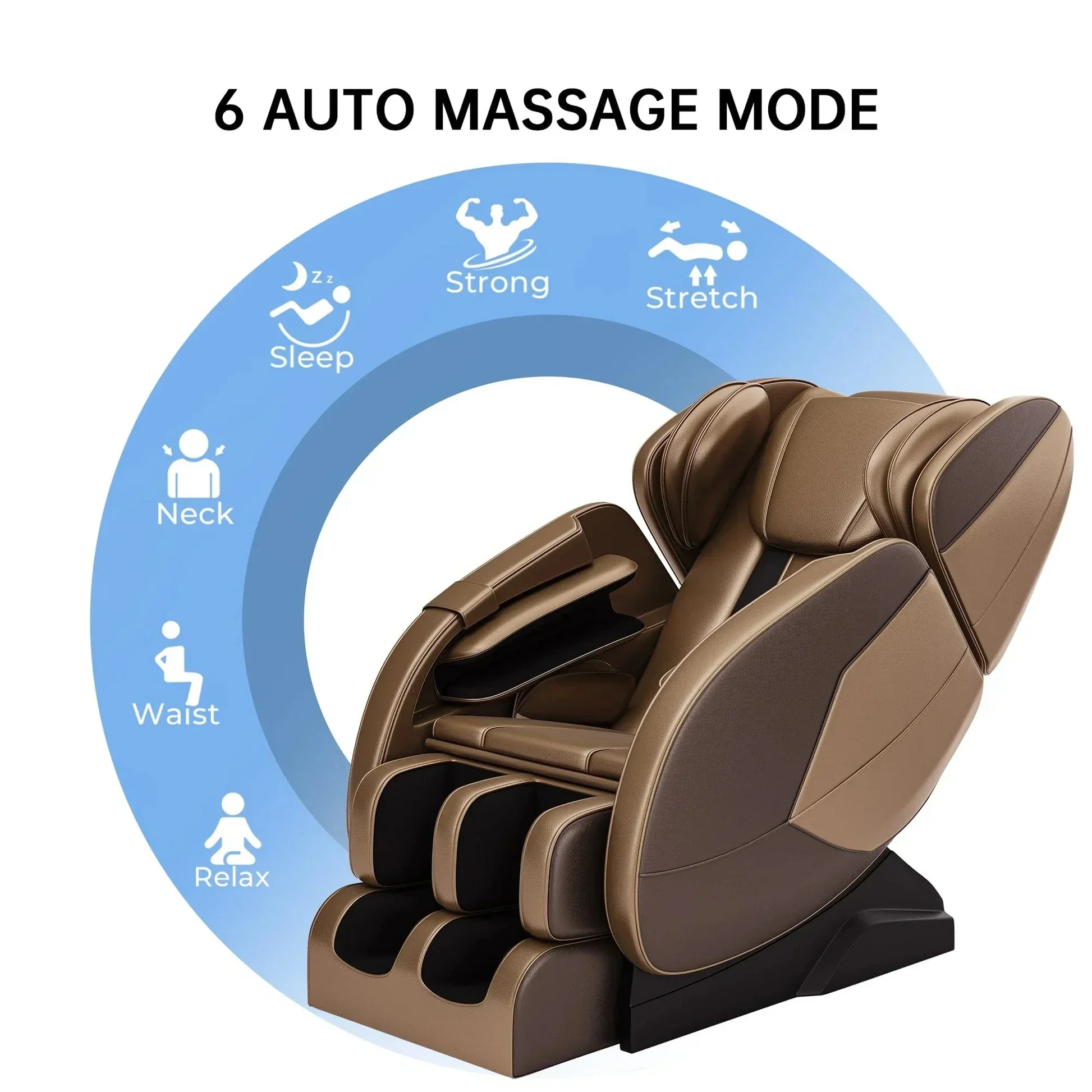 Electric Message Office Chair Sofa Armchair Machine Luxury Zero Gravity Massage Chair for Body 8 Fixed point 5