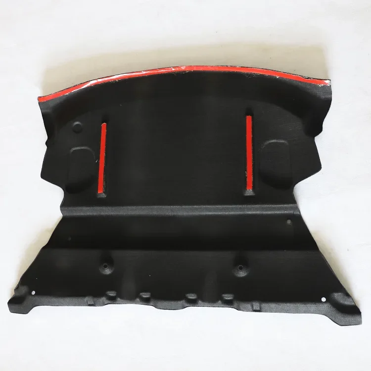 Car Rear Trunk Soundproof Cotton Mat SoundProof Protective Pad Noise Reduction Mat Accessories For Tesla Model 3