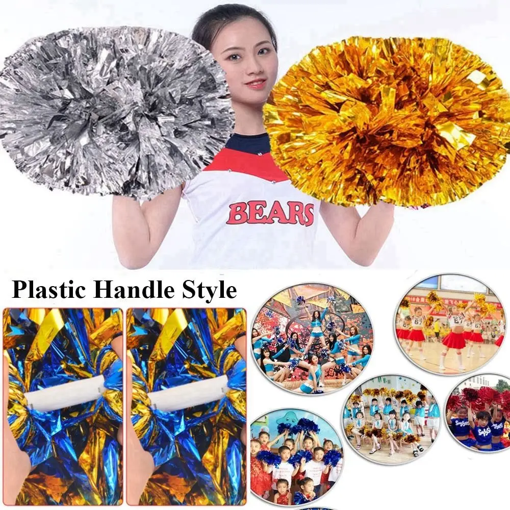 Handle Competition Flower Fancy Club Sport Supplies Cheerleading Cheering Ball Cheerleader Pom Poms Dance Party Decorator