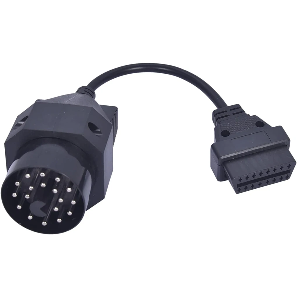 1 шт. адаптер OBD II для BMW 20 pin к OBD2 16 PIN разъем E36 E38 E39 E46 E53 для BMW 20 pin