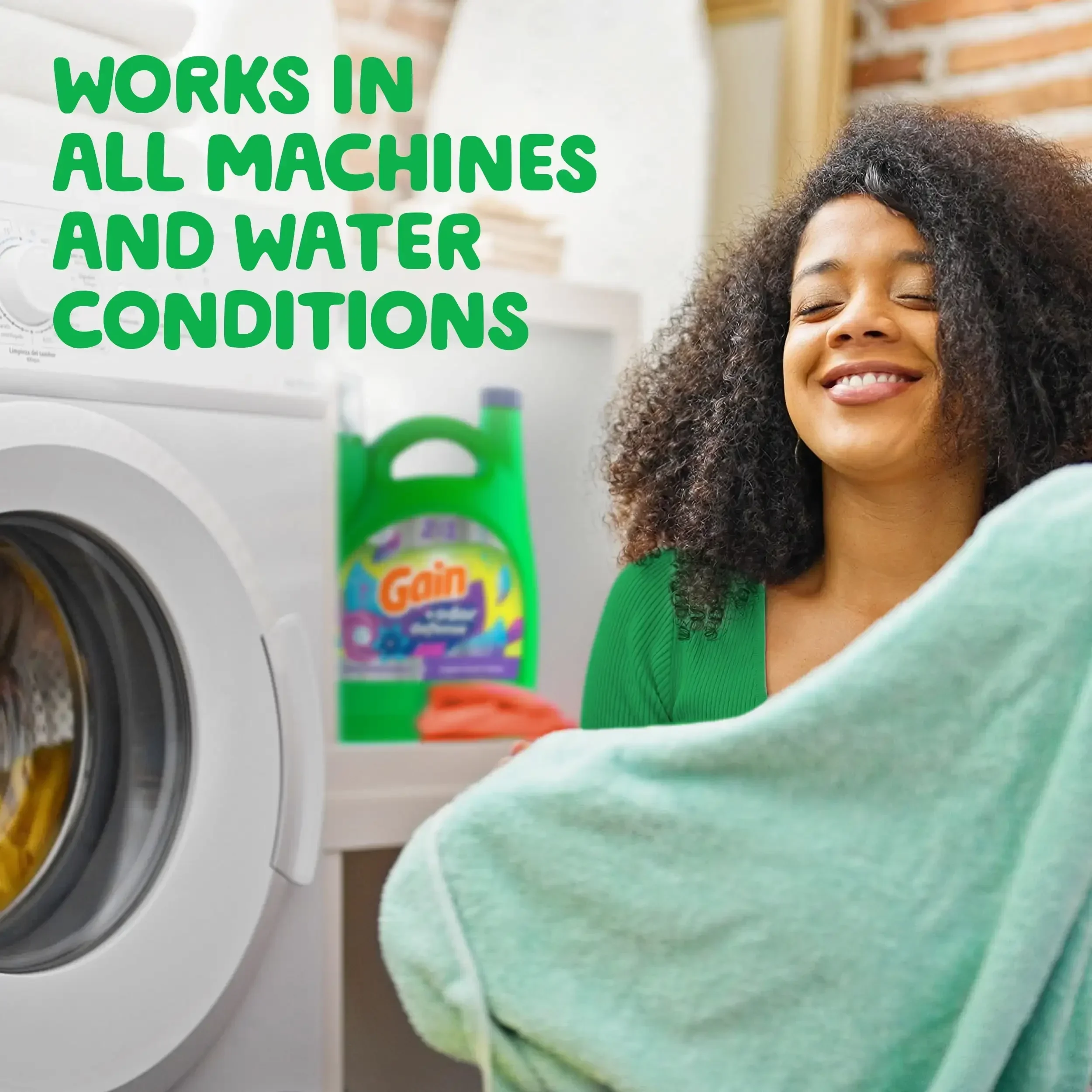 Odor Defense Liquid Laundry Detergent Super Fresh Blast Scent Loads Safe To Use on All Fabric Types