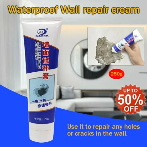 Waterproof Sealant Wall Repair Paste Wall Fix Wall Repair Cream Universal Mending Ointment Grouts Sealant