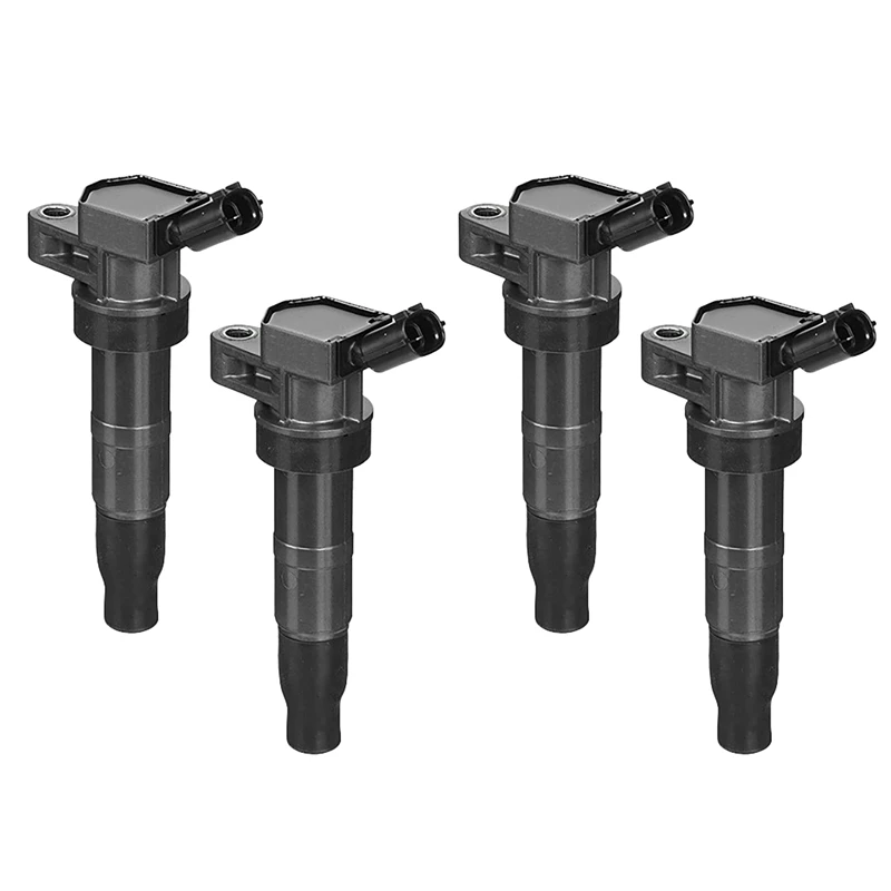 

4Pcs Ignition Coil For Hyundai Sonata Santa Fe GENESIS COUPE Tucson IX35 For Kia Optima Sportage 27300-3F100
