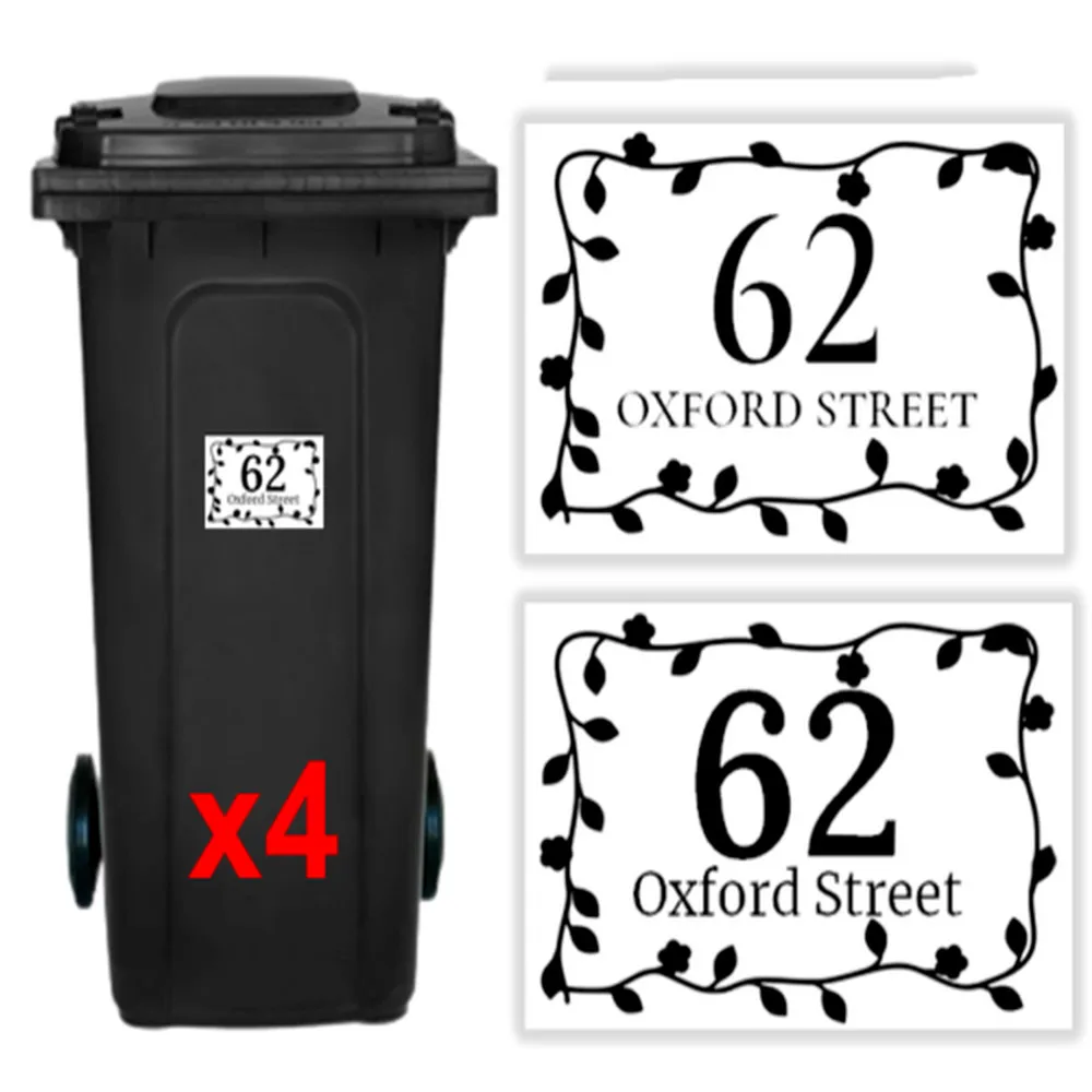 Wheelie Bin House Numbers Cheap Buy leaderland.academy