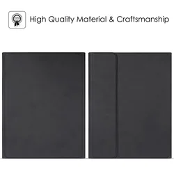 Premium Tablet Case with Pen Slot Holder - Tab S9 Plus 12.4inch (Black)