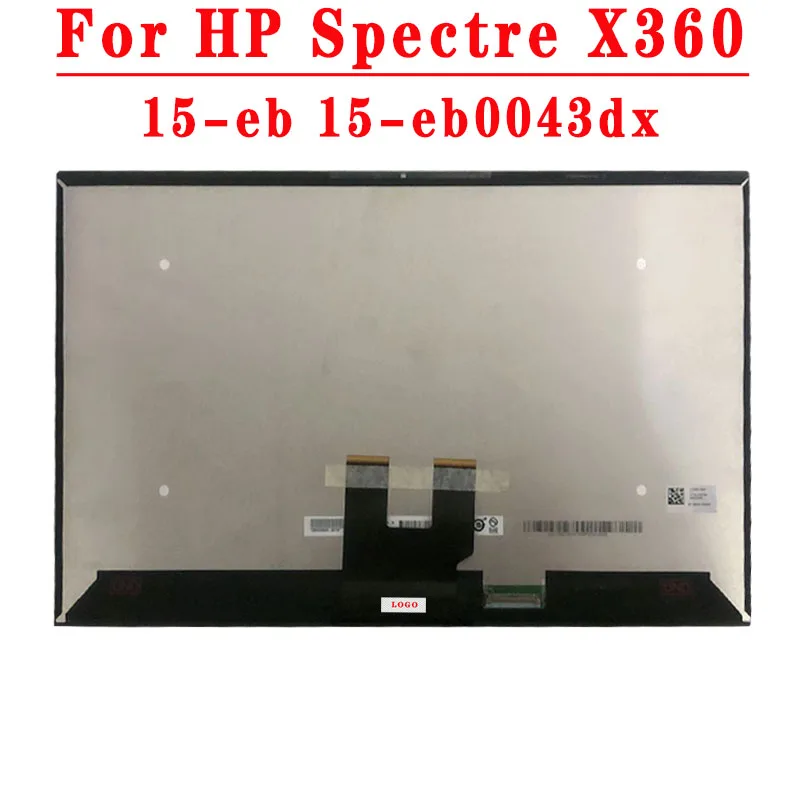 

15.6 inch 3840x216 IPS UHD 4K 40pins EDP 60HZ LCD Assembly For HP Spectre X360 15-EB 15-eb 15-eb0043dx Assembly With Touch