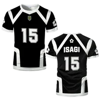 Japanese Anime Blue Lock Season 2 New Isagi Football Jersey T-shirts Cosplay Hyoma Chigiri Meguru Bachira Tees Children Clothes 2