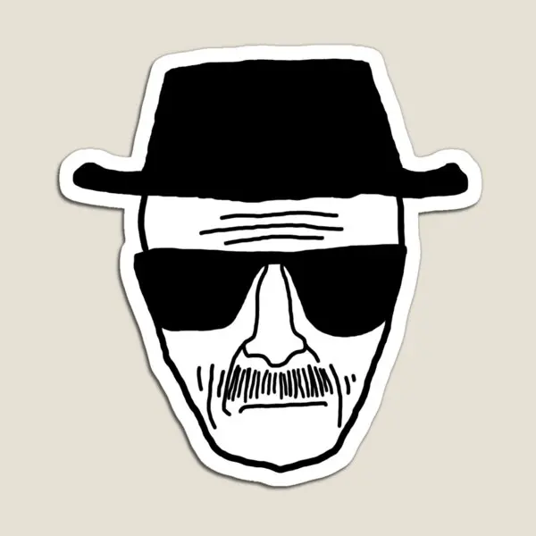 

Heisenberg Magnet Kids Refrigerator Decor Funny Magnetic Home for Fridge Organizer Cute Colorful Stickers Children Toy Holder