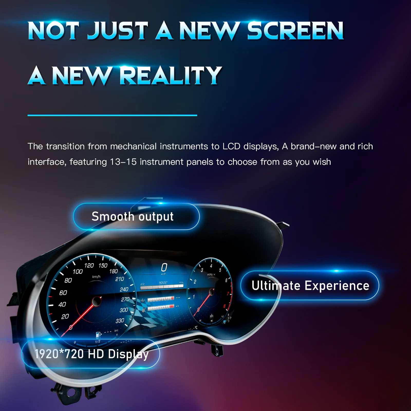 벤츠 메르세데스 GLA CLA C W176 C177 X156 인피니티 QX30 14-19 NTG 4.5 5.0 클러스터 계기판 패널 콕핏용 디지털 대시보드