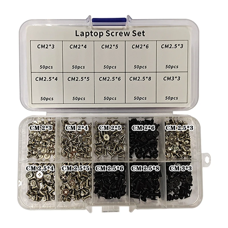 Cerniere Per Laptop Viti Kit Riparazione Viti Elettroniche Per Computer Per Laptop Dell Lenovo Asus Hp Acer Huawei Samsung Toshiba Msi Sony