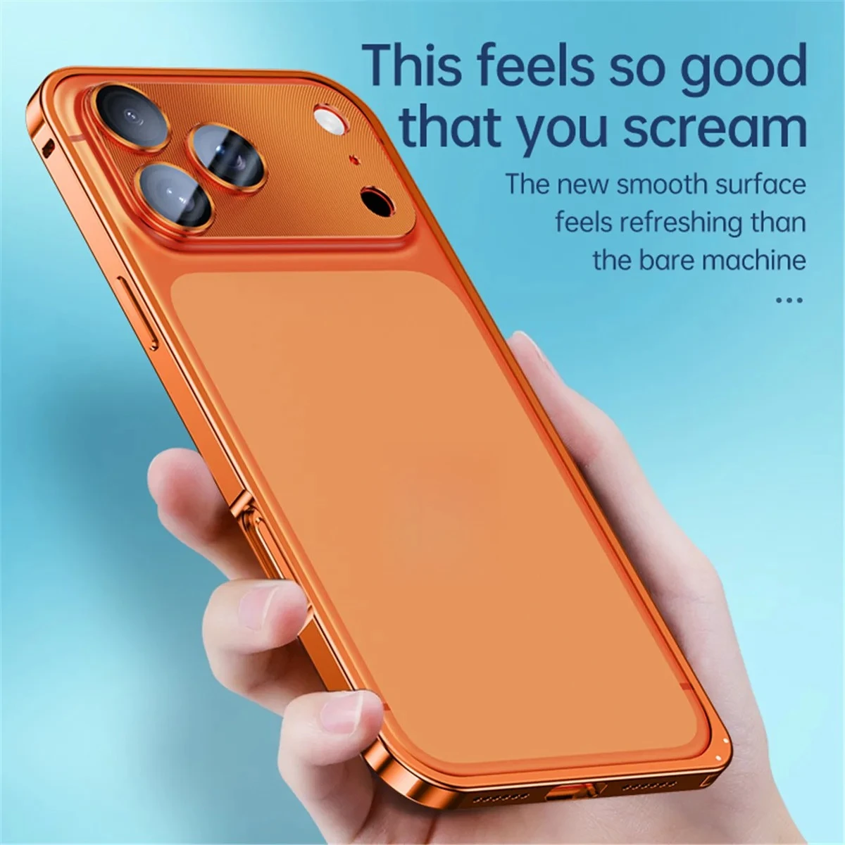 Premium Aluminum Alloy Frame Metal Case with Lens Protection and Heat Dissipation