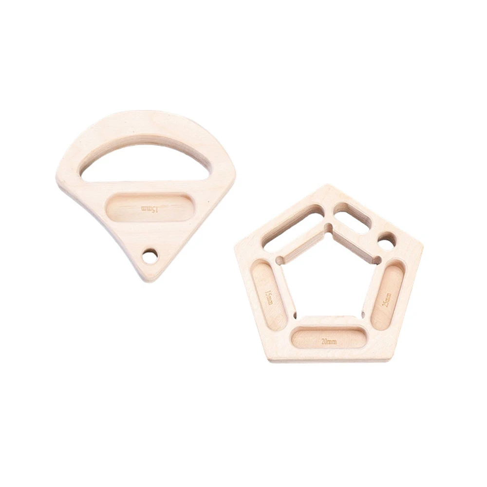 등산 보드 암벽 등반 보드 다기능 손가락 강화제 훈련 보드 암벽 등반 Hangboard for Strength Doo 1pc