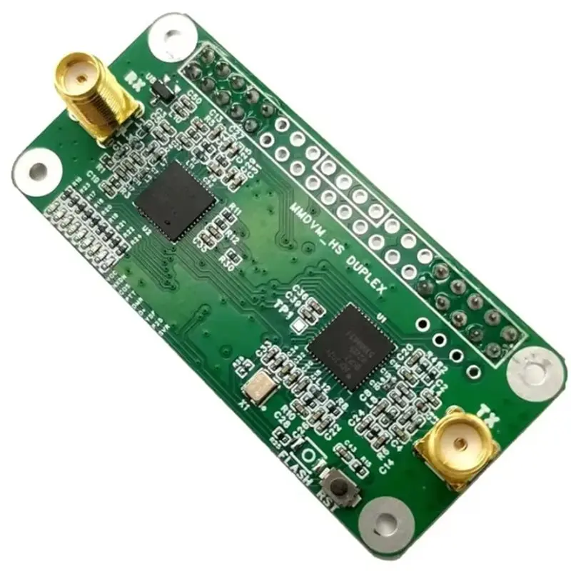 MMDVM HS 듀얼 듀플렉스 핫스팟 보드(2개의 안테나와 쉘 포함), P25 DMR NXDN Pistar 디지털 음성 모드 OLED 디스플레이 지원