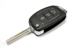 1PCS RFC 3 Buttons Flip Remote Car Key Shell Automobiles Accessories Case For Hyundai I10 I20 I40 IX35 Santa Fe Remote Fob Key