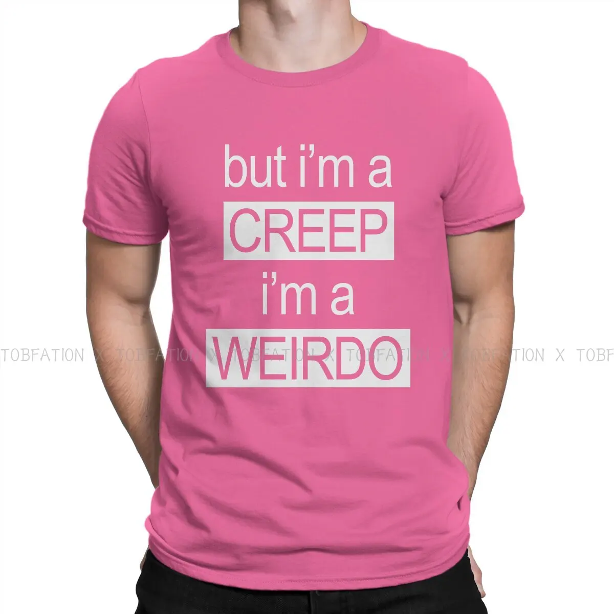 Radiohead Rock Newest TShirt for Men But I'm a Creep Basic T Shirt