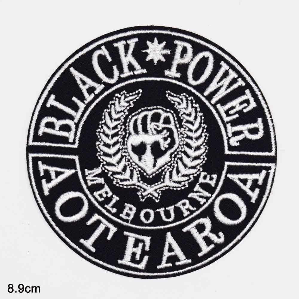 Black Power White Australia Aotearo Melbourne New Zealand Iron On Of Us