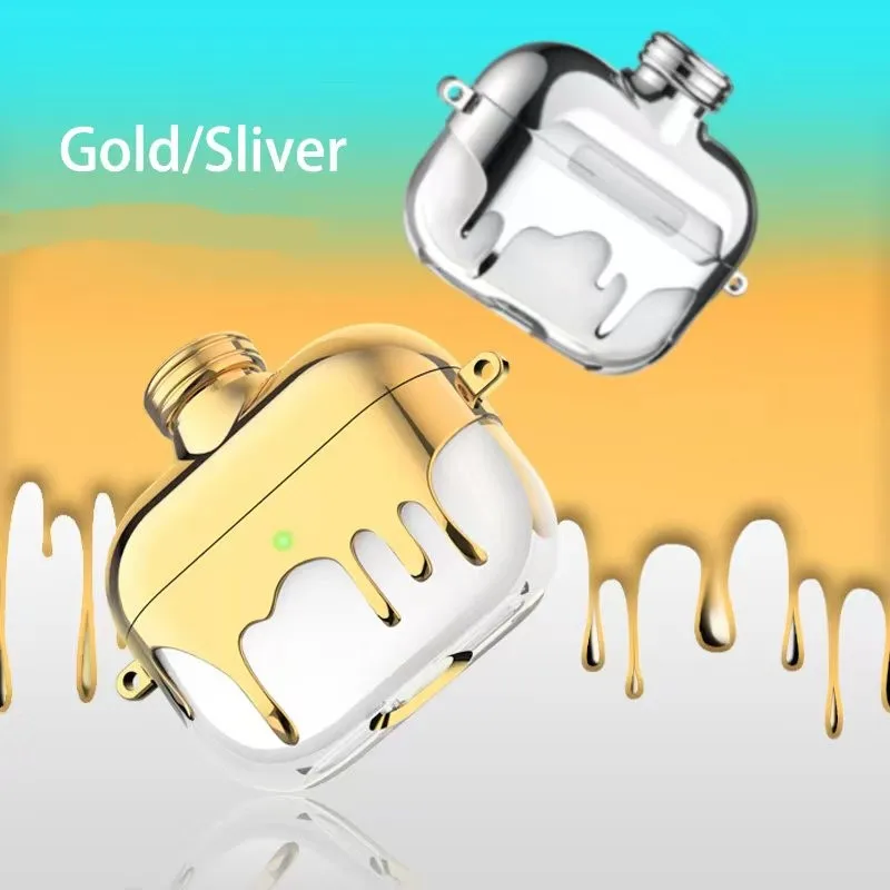 2022 Nuovo Per Airpod Pro/Pro 2 3D Cartoon Cute Wine Bottle Case Kawaii Character Bottle Case Per Airpod Pro 2019/Airpods Pro 2Nd