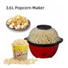 New Arrival 3.6L Small Electric Air Home Theater Popcorn Home Use Fully Automatic Popcorn Machine Nostalgia Mini Popcorn Machine 6