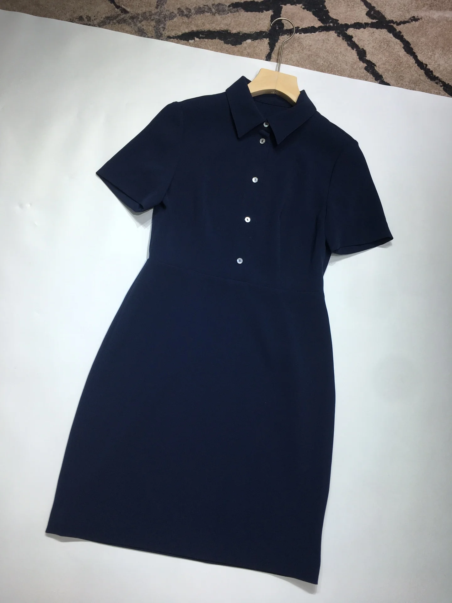

Lapel dress casual fashion 2023 summer new hot 0314