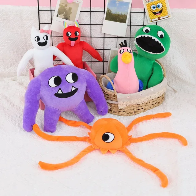 Rainbow Friends Capítulo 2 Jogo de Terror Pelúcia Brinquedo Soft Stuffed  Animal Collectible Doll Crianças Fãs Presente de Aniversário