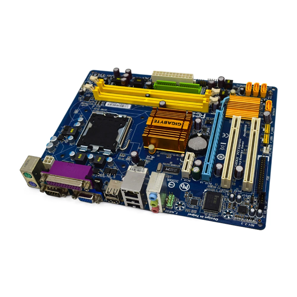 Gigabyte GA-G31M-ES2C Micro ATX Motherboard Intel G31 Chipset DDR2.