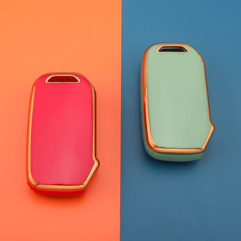 

TPU Car Remote Key Case Cover Shell Keychain For KIA Sportage R GT Stinger Sorento Ceed Creta Forte Niro Soul Telluride KX3 K5