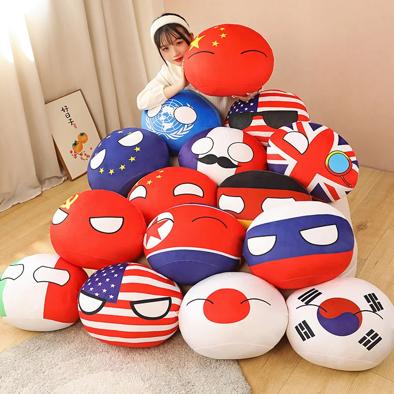 ぬいぐるみ Polandball plush dolls All USA s-l400.jpg