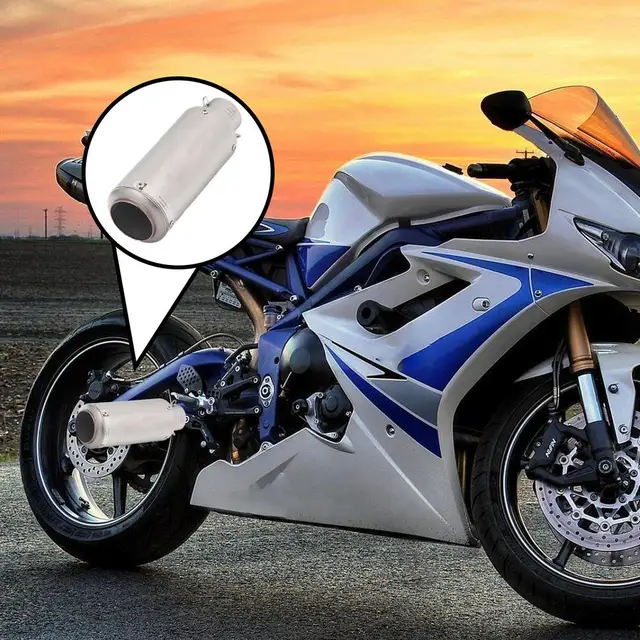 Adaptador De Escape Para Moto - Acero Inoxidable 51mm A 60mm