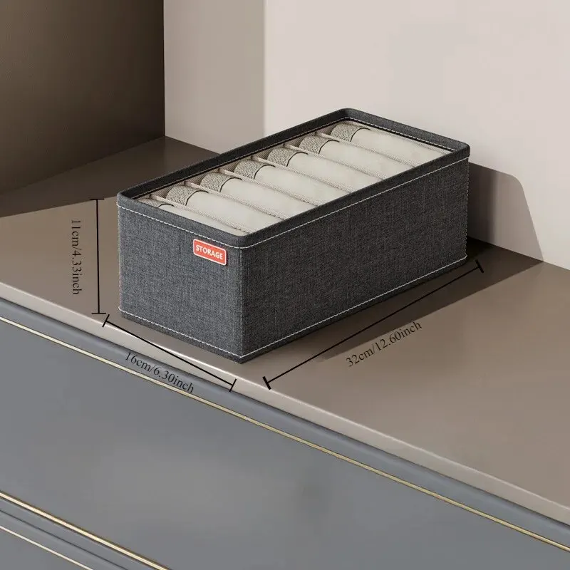 Bedroom Cabinet Drawer Underwear Organizer Socks Bra Clothing Storage Boxes Multifunctional Household Wardrobe Organizer Box 1PC clothes organizer storage box underwear storage organizer underwear storage box drawer organizer