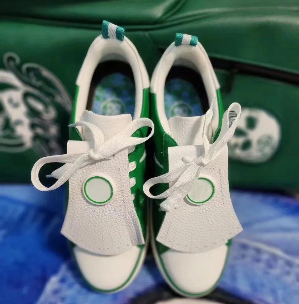 

2023 New Golf Korean Style Sneakers Lightweight Breathable Waterproof Outdoor Casual New Tassel Women's Shoes