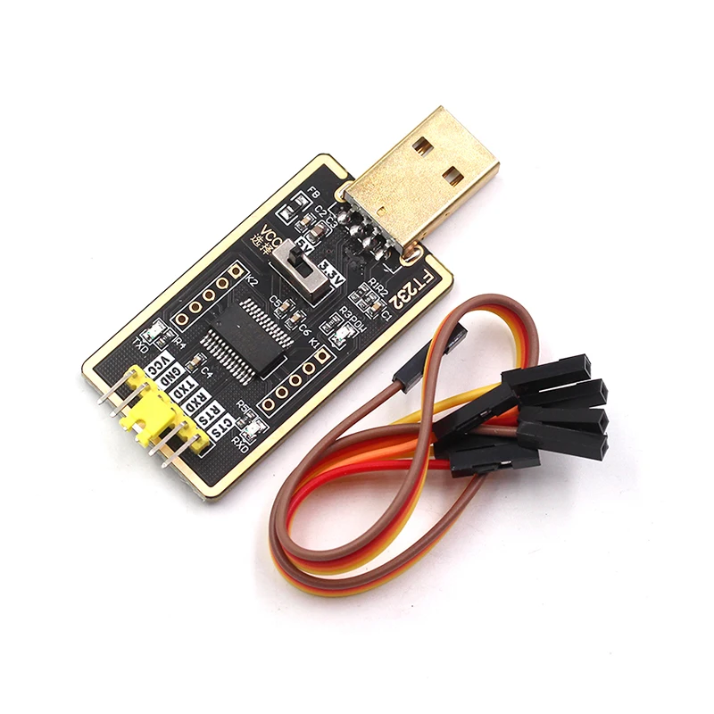 Premium USB to Serial Port Upgrade Board - Gold Edition
