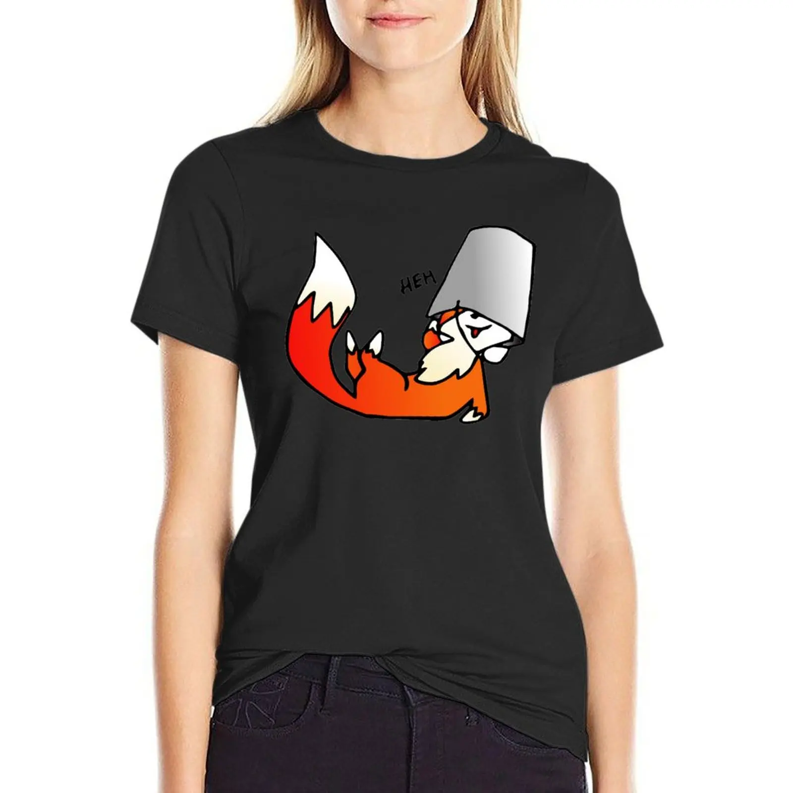 

heh bukkit T-Shirt plus size tops lady clothes t shirt for Women