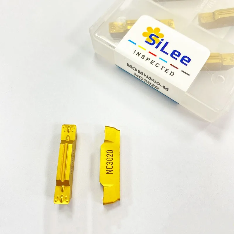 

CNC Inserts MGMN500-M NC3020 Slotted Blade Cemented Carbide Lathe Tool 10pcs/box Turning Tool Cnc Lathe Accessories Tool