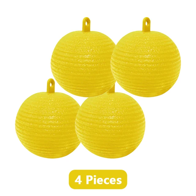 4pcs yellow