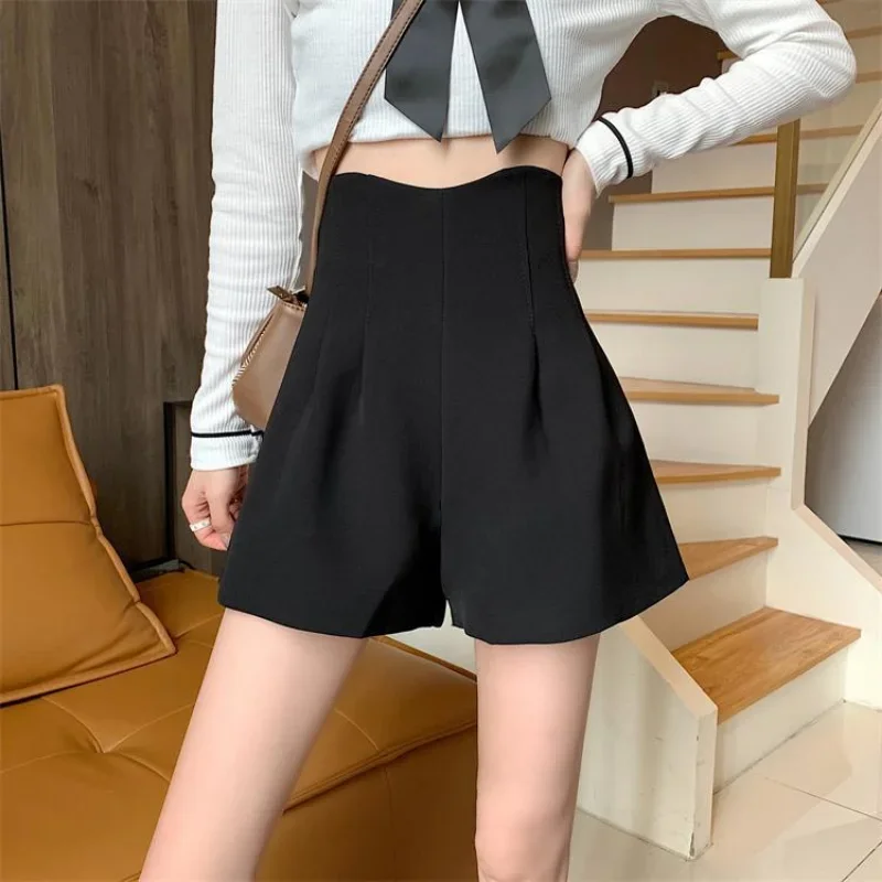 

Short Pants for Women To Wear Loose Womens Shorts High Waist Wide Boxer Baggy Normal XL Offer Free Shipping Low Price Cheap Hot