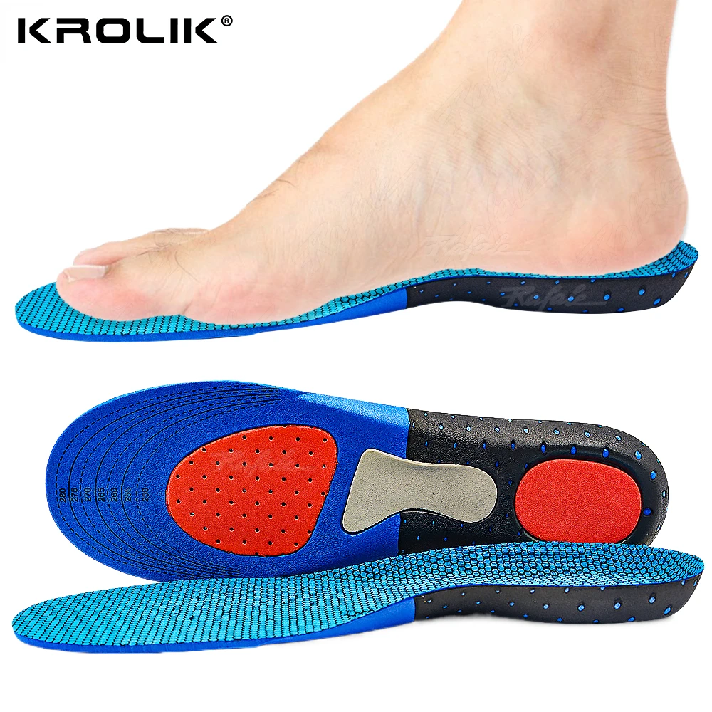 

Silicone Insoles for Shoe Men Women Orthotic Arch Support Sport Shoe Pad Soft Running Insert Cushion Memory Foam Insole Cuttable