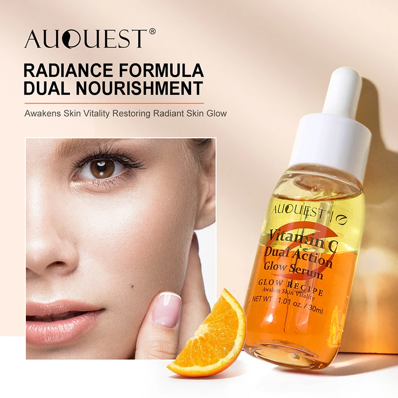 Vitamin C Whitening Face Serum Dark Spot Remover Hyaluronic Acid Facial Serum Repair Anti-aging Essence Skin Care