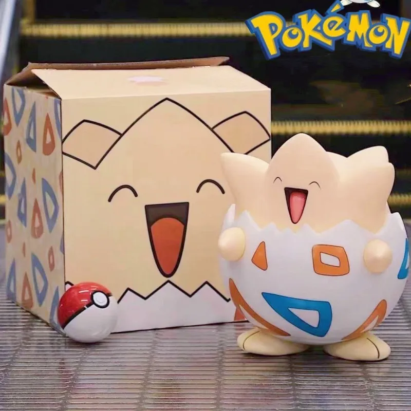 

Pokemon Anime Figure Togepi Big Size Kawaii Manga Figma Action Figure Doll Model Ornament Statue Collectible Model Figurine Toy