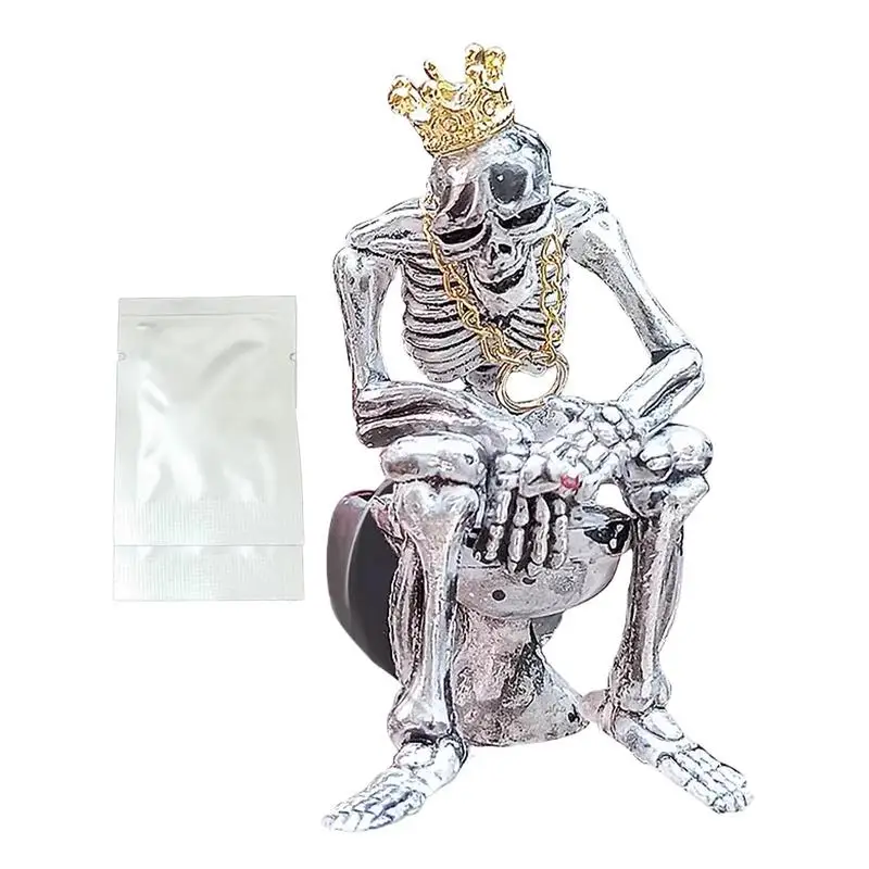 

Skull Car Air Freshener Auto Air Conditioning Air Outlet Fragrance Clip Decoration Ornaments Gifts Car Perfume Accessories