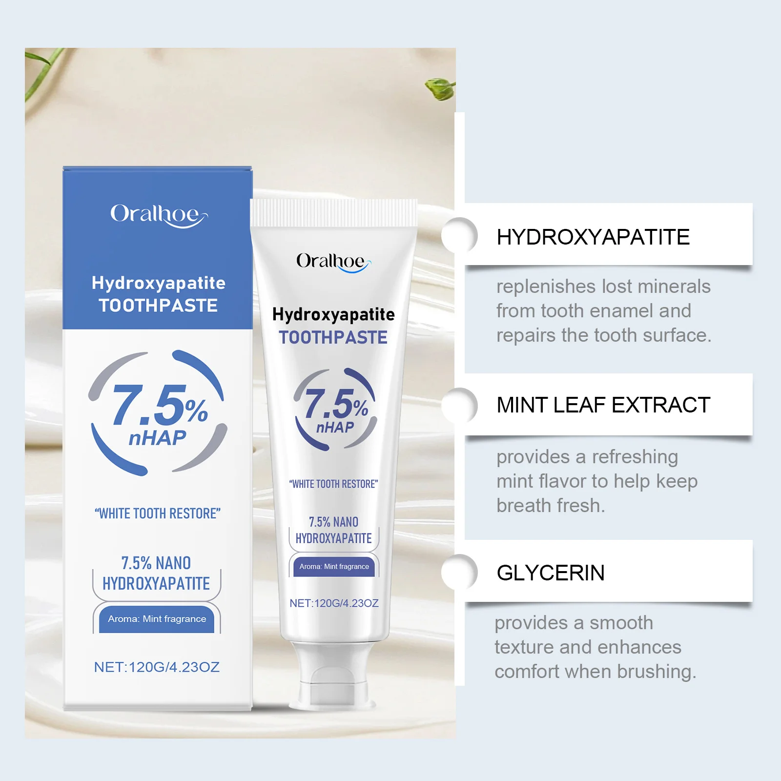 120g Teeth Whitening Toothpaste