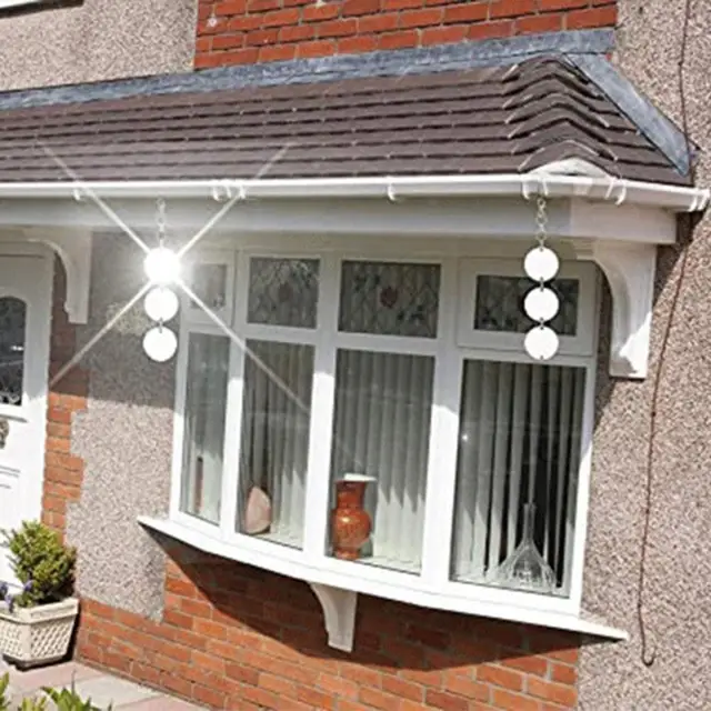 1Dc/8Db Hasznos Újrafelhasználható Állati Visszataszító Vizuális Hatás Multifunkcionális Extra Fényes Fényvisszaverő Madártaszító Lemezek - Image 6