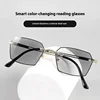 Photochromic Reading Glasses Multi Functional Sunglasses HD Anti Blue Light Anti Fatigue Reading Glasses Are Versatile 4