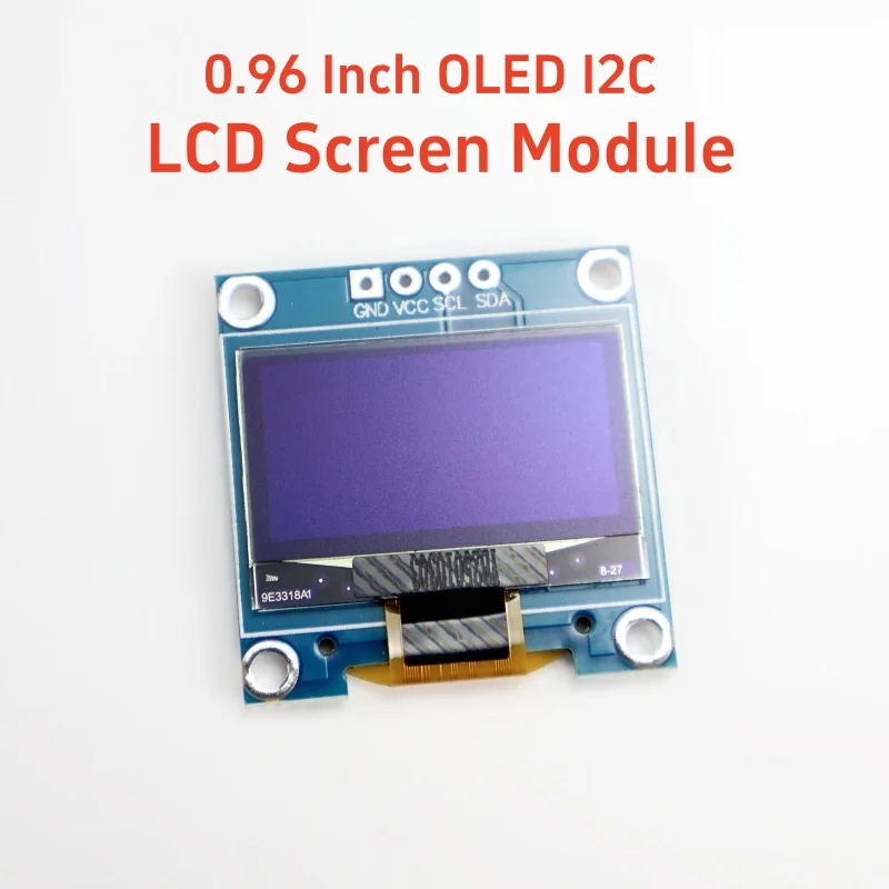 3 Pack 0.96 Inch OLED Display Module - 128x64 I2C Address 0x3C For Arduino & ESP32