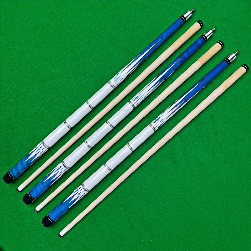 

High-Quality Maple Billiard Cue with Digital High Definition Watermark - Medium Firmness & Superior Aesthetics