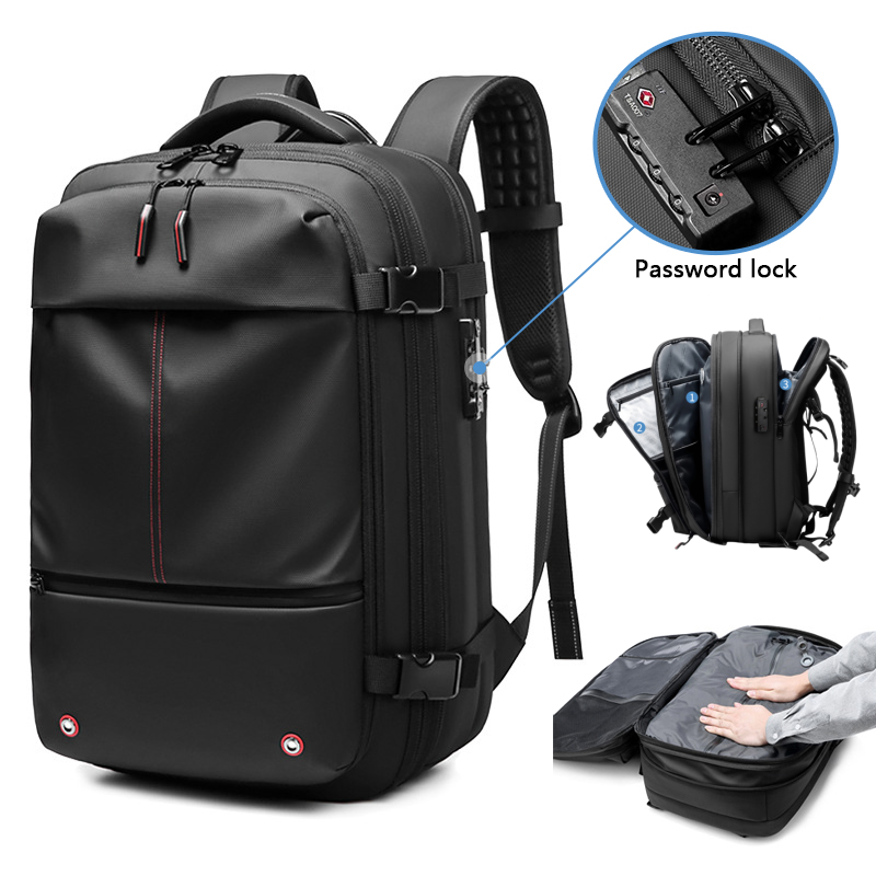 Travel Backpack Vacuum Compression Large Capacity Backpack 17 inch Laptop Backpack Expanded Hiking Outdoor Backpack