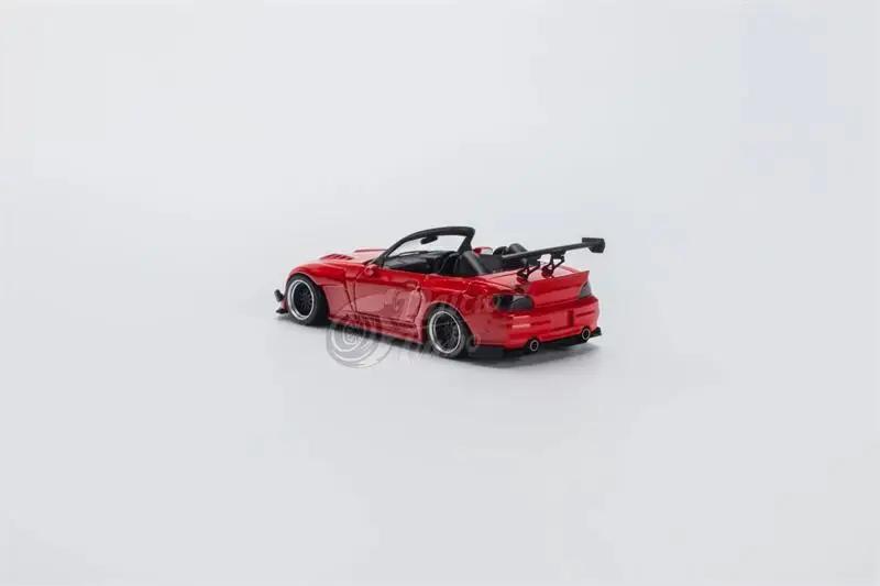 Micro Turbo 1/64 ホンダ Rocket Bunny レッド Micro Turbo 1:64 S2000 Rocket Bunny Red Diecast Model Car