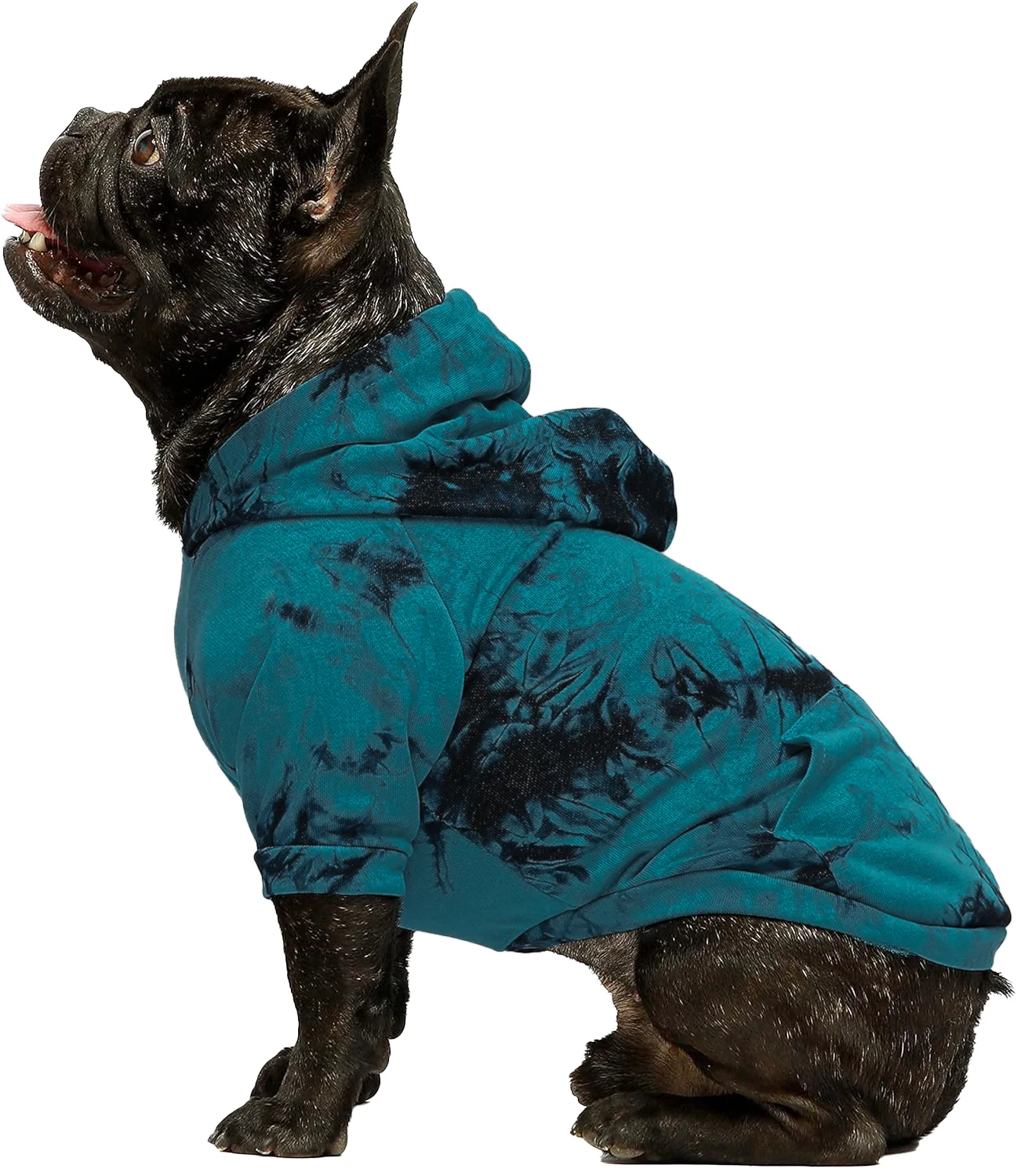 Vibrant Tie-Dye Dog Hoodie Cozy Sweatshirt for Small Dogs ...