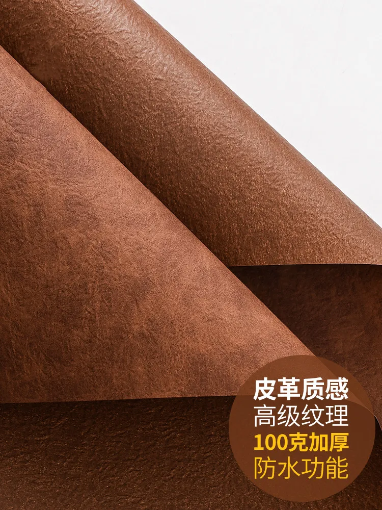 

10PCS Leather Art Kraft Paper Waterproof Flower Art High-grade Creative Packaging Papers Rose Bouquet Thickening Wrapping Paper
